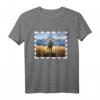 Ukraine Briefmarke Kriegsschiff T-Shirt - Für Frieden, Solidarität & gegen den Krieg mit Vintage Retro Design