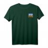 Vintage Ukraine Briefmarken-Flagge T-Shirt - Patriotisches Design für Unterstützung und Stolz auf die Ukraine