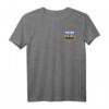 Vintage Ukraine Briefmarken-Flagge T-Shirt - Patriotisches Design für Unterstützung und Stolz auf die Ukraine
