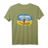 Ukraine Briefmarke Kriegsschiff T-Shirt – Frieden, Solidarität & Anti-Krieg Design für Unterstützer