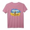 Ukraine Briefmarke Kriegsschiff T-Shirt – Frieden, Solidarität & Anti-Krieg Design für Unterstützer