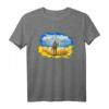 Ukraine Briefmarke Kriegsschiff T-Shirt – Frieden, Solidarität & Anti-Krieg Design für Unterstützer