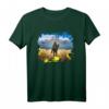 Vintage Ukraine Briefmarkenflagge Pride T-Shirt – Unterstützung für die Ukraine, patriotisches Heritage Shirt