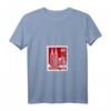 Kölner Dom Briefmarke (60er Rot) Köln 1948/51 - Nostalgisches T-Shirt mit Stadtmotiv für Köln-Liebhaber und Briefmarkensammler