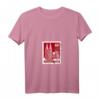 Kölner Dom Briefmarke (60er Rot) Köln 1948/51 - Nostalgisches T-Shirt mit Stadtmotiv für Köln-Liebhaber und Briefmarkensammler