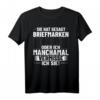 Briefmarken Sammeln T-Shirt für Philatelisten - Design für Briefmarkenliebhaber & Sammler aus aller Welt