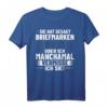 Briefmarken Sammeln T-Shirt für Philatelisten - Design für Briefmarkenliebhaber & Sammler aus aller Welt