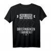 Briefmarken Sammeln T-Shirt - Für Philatelisten und Briefmarkenliebhaber, Design für Sammler aus aller Welt