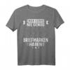 Briefmarken Sammeln T-Shirt - Für Philatelisten und Briefmarkenliebhaber, Design für Sammler aus aller Welt