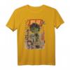 HapMonkey Japan Kaiju Gemüse Brokkoli Anime Halbarm T-Shirt Schwarz – Perfektes Geschenk für Anime, Manga & Japan Liebhaber