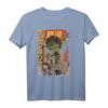 HapMonkey Japan Kaiju Gemüse Brokkoli Anime Halbarm T-Shirt Schwarz – Perfektes Geschenk für Anime, Manga & Japan Liebhaber