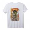 HapMonkey Japan Kaiju Gemüse Brokkoli Anime Halbarm T-Shirt Schwarz – Perfektes Geschenk für Anime, Manga & Japan Liebhaber