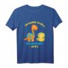 Kinder 2024 Ich werde ein großer Bruder sein Brontosaurus Dinosaurier T-Shirt – Perfekt für die Babyankündigung & als Geschenk für zukünftige große Brüder