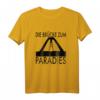 Fehmarn - Die Brücke zum Paradies Ostsee T-Shirt für Urlauber und Insel-Liebhaber
