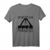 Fehmarn - Die Brücke zum Paradies Ostsee T-Shirt für Urlauber und Insel-Liebhaber