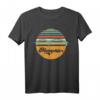 Memphis, TN Souvenir T-Shirt mit Vintage Sonnenuntergang und Brücke – Perfektes Geschenk für Memphis-Liebhaber und Stadtfans
