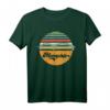 Memphis, TN Souvenir T-Shirt mit Vintage Sonnenuntergang und Brücke – Perfektes Geschenk für Memphis-Liebhaber und Stadtfans