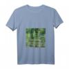 Damen Monets Seerosen und japanische Brücke T-Shirt mit V-Ausschnitt – Künstlermotiv für Kunstliebhaberinnen