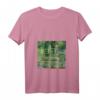 Damen Monets Seerosen und japanische Brücke T-Shirt mit V-Ausschnitt – Künstlermotiv für Kunstliebhaberinnen