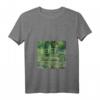 Damen Monets Seerosen und japanische Brücke T-Shirt mit V-Ausschnitt – Künstlermotiv für Kunstliebhaberinnen