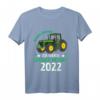 Kinder Ich werde großer Bruder 2022 T-Shirt mit Traktor und Bagger – Perfekt für Babyankündigung, Babyparty & Geschwistergeschenk