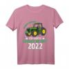 Kinder Ich werde großer Bruder 2022 T-Shirt mit Traktor und Bagger – Perfekt für Babyankündigung, Babyparty & Geschwistergeschenk