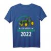 Kinder Ich werde großer Bruder 2022 T-Shirt mit Traktor und Bagger – Perfekt für Babyankündigung, Babyparty & Geschwistergeschenk