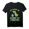 Kinder Bald großer Bruder Dinosaurier T-Shirt – Lustiges Geschenk zur Geburt und Babyankündigung für den kleinen Jungen
