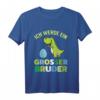 Kinder Bald großer Bruder Dinosaurier T-Shirt – Lustiges Geschenk zur Geburt und Babyankündigung für den kleinen Jungen