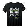 Aufleveln zum Großen Bruder Gamer T-Shirt – Perfekt für Schwangerschaftsverkündung, Babyparty & Baby-Shower 2021