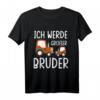 Kinder Traktor Ich Werde Großer Bruder T-Shirt – Lustiges Landmaschinen-Geschenk zur Babyparty & für werdende große Brüder