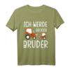 Kinder Traktor Ich Werde Großer Bruder T-Shirt – Lustiges Landmaschinen-Geschenk zur Babyparty & für werdende große Brüder