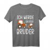Kinder Traktor Ich Werde Großer Bruder T-Shirt – Lustiges Landmaschinen-Geschenk zur Babyparty & für werdende große Brüder