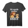 Kinder Großer Bruder T-Shirt für Jungen mit Löwenmotiv – Perfekt als Geschenk zur Geburt, Schwangerschaftsankündigung und für die Vorfreude auf Geschwister