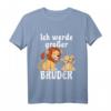 Kinder Großer Bruder T-Shirt für Jungen mit Löwenmotiv – Perfekt als Geschenk zur Geburt, Schwangerschaftsankündigung und für die Vorfreude auf Geschwister