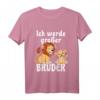 Kinder Großer Bruder T-Shirt für Jungen mit Löwenmotiv – Perfekt als Geschenk zur Geburt, Schwangerschaftsankündigung und für die Vorfreude auf Geschwister