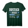 Bruder 2022 Loading T-Shirt - Lustiges Vintage Outfit für zukünftige große Brüder zur Schwangerschafts- und Geburtstagsankündigung 2022