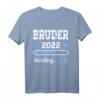 Bruder 2022 Loading T-Shirt - Lustiges Vintage Outfit für zukünftige große Brüder zur Schwangerschafts- und Geburtstagsankündigung 2022