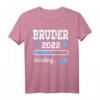 Bruder 2022 Loading T-Shirt - Lustiges Vintage Outfit für zukünftige große Brüder zur Schwangerschafts- und Geburtstagsankündigung 2022