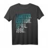 34. Geburtstag Mann T-Shirt - Limited Edition April 1990, Lustiges Geschenk & Deko für 34-Jährige