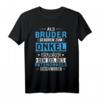 Als Bruder geboren zum Onkel erkoren den Eid des Patenonkel T-Shirt – Perfektes Geschenk zur Patenonkel-Frage