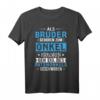 Als Bruder geboren zum Onkel erkoren den Eid des Patenonkel T-Shirt – Perfektes Geschenk zur Patenonkel-Frage