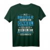 Als Bruder geboren zum Onkel erkoren den Eid des Patenonkel T-Shirt – Perfektes Geschenk zur Patenonkel-Frage