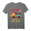 Kinder Großer Bruder Lastwagen T-Shirt - Lustiges Geschenk zur Babyankündigung und Geburt für den großen Bruder