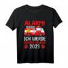 Großer Bruder 2023 Feuerwehr T-Shirt - Geschenk für den werdenden Bruder, Geburtstags- und Geschwistergeschenk