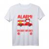 Großer Bruder 2023 Feuerwehr T-Shirt - Geschenk für den werdenden Bruder, Geburtstags- und Geschwistergeschenk