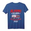 Kinder Ich werde großer Bruder Feuerwehr T-Shirt 2023 - Süßes Geschenk zur Babyankündigung für den großen Bruder