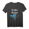 Großer Bruder 2023 Loading T-Shirt – Lustiges Geschenk zur Schwangerschaftsankündigung & Geschwister-Geburt