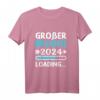 Großer Bruder T-Shirt 2024 – Geschenk zur Geburt für den besten Bruder im Jahr 2024 mit Loading-Design