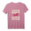 Tausche Bruder Gegen Pferd Familien Reiterin Schwester Reiten T-Shirt – Lustiges Geschenk für Reiterinnen und Reiter mit Humor